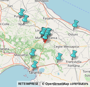 Mappa Contrada Magli II, 74015 Martina Franca TA, Italia (13.48923)