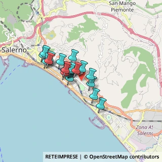 Mappa Via Franceso Verrengia, 84132 Salerno SA, Italia (1.2695)