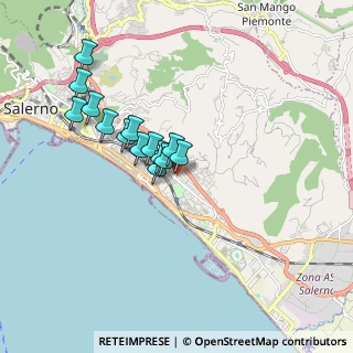 Mappa Via Franceso Verrengia, 84132 Salerno SA, Italia (1.56571)
