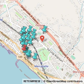 Mappa Via Franceso Verrengia, 84132 Salerno SA, Italia (0.501)