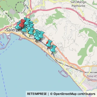 Mappa Via Rocco Cocchia, 84129 Salerno SA, Italia (2.2245)
