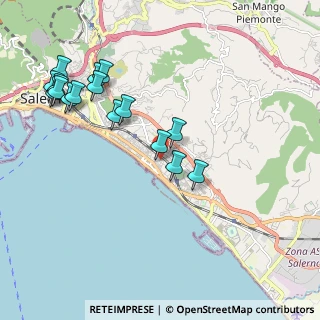 Mappa Via Ricci Raffaele, 84129 Salerno SA, Italia (2.34563)