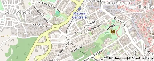 Mappa Matera