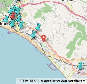 Mappa Via Raffaele Guariglia, 84132 Salerno SA, Italia (3.34933)