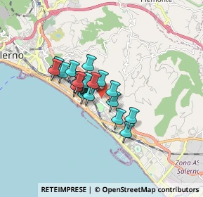 Mappa Via Raffaele Guariglia, 84132 Salerno SA, Italia (1.16)