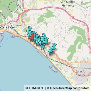 Mappa Via Raffaele Guariglia, 84132 Salerno SA, Italia (1.0855)
