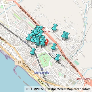 Mappa Via Raffaele Guariglia, 84132 Salerno SA, Italia (0.333)