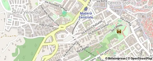 Mappa Matera