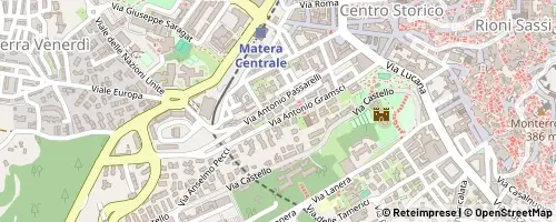 Mappa Matera