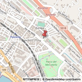 Mappa Via cocchia rocco 189, 84132 Salerno, Salerno (Campania)
