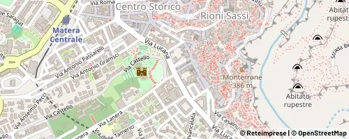 Mappa Matera
