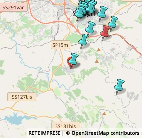 Mappa Via Dante, 07049 Usini SS, Italia (5.6295)