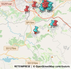 Mappa Via Dante, 07049 Usini SS, Italia (5.6595)