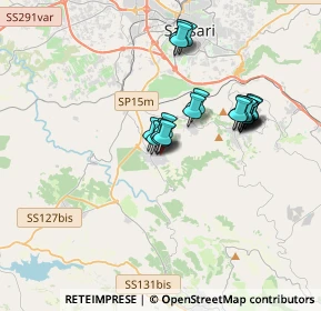 Mappa Via Dante, 07049 Usini SS, Italia (3.0535)