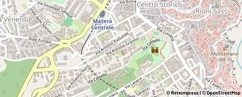 Mappa Matera