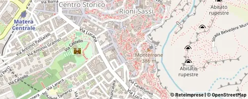 Mappa Matera