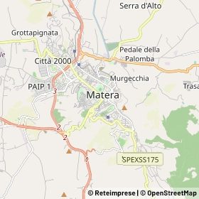 Mappa Matera