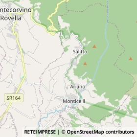 Mappa Olevano sul Tusciano
