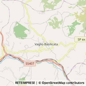 Mappa Vaglio Basilicata