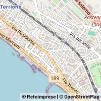 Hartă Salerno