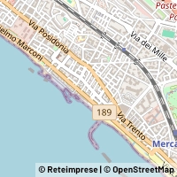 Karte Salerno