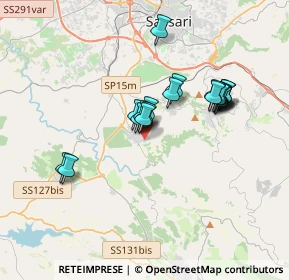 Mappa Via Sotgia, 07049 Usini SS, Italia (3.198)