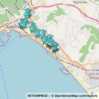 Mappa Salerno, 84129 Salerno SA, Italia (1.73278)