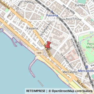 Mappa Via Trento, 11, 84129 Salerno, Salerno (Campania)