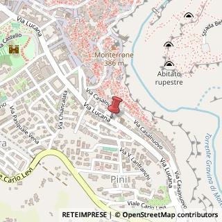 Mappa Via Lucana, 239, 75100 Matera, Matera (Basilicata)