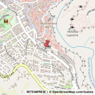 Mappa Via Lucana, 227, 75100 Matera, Matera (Basilicata)