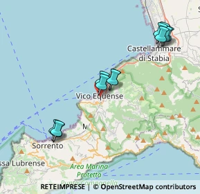Mappa Via Santa Sofia, 80069 Vico Equense NA, Italia (4.29833)