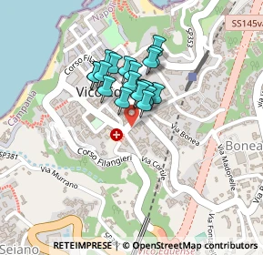Mappa Via Santa Sofia, 80069 Vico Equense NA, Italia (0.147)