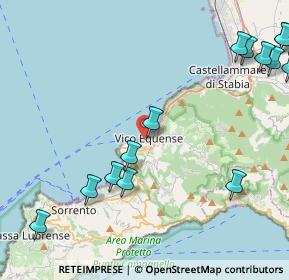 Mappa SS145, 80069 Vico Equense NA, Italia (6.18929)
