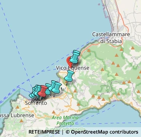 Mappa SS145, 80069 Vico Equense NA, Italia (4.23769)