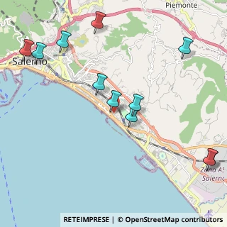 Mappa Via Mauri Raffaele, 84129 Salerno SA, Italia (2.71545)