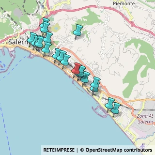 Mappa Via Mauri Raffaele, 84129 Salerno SA, Italia (2.001)