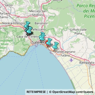 Mappa Via Mauri Raffaele, 84129 Salerno SA, Italia (7.185)