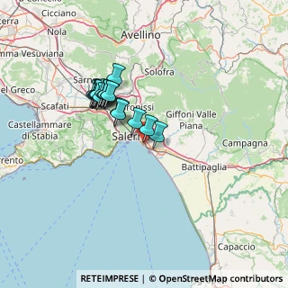 Mappa Via Mauri Raffaele, 84129 Salerno SA, Italia (12.28444)