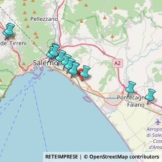 Mappa Salerno, 84132 Salerno SA, Italia (4.26923)