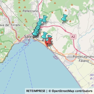 Mappa Lungomare Cristoforo Colombo, 84129 Salerno SA, Italia (2.74833)