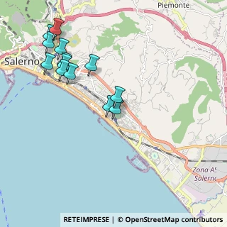 Mappa Via Giovanni Paolo II, 84132 Salerno SA, Italia (2.34462)