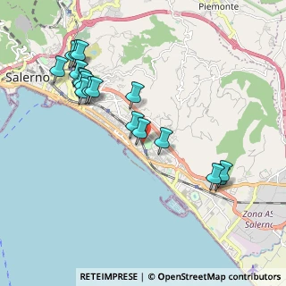 Mappa Via Giovanni Paolo II, 84132 Salerno SA, Italia (2.31444)