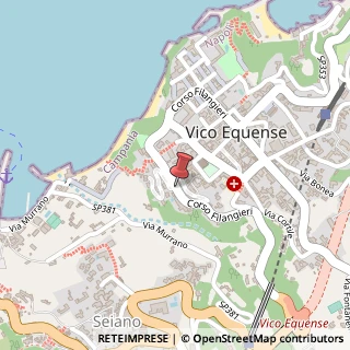 Mappa Corso Filangieri, 126, 80069 Vico Equense, Napoli (Campania)