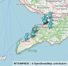 Mappa P.za Marconi, 80069 Vico Equense NA, Italia (5.92462)