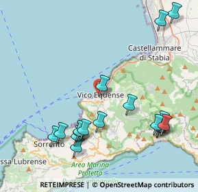 Mappa P.za Marconi, 80069 Vico Equense NA, Italia (5.10882)