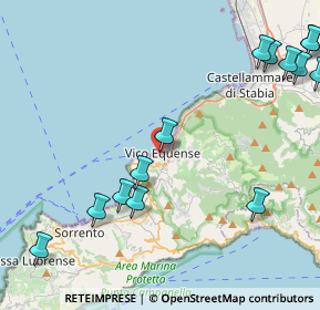 Mappa P.za Marconi, 80069 Vico Equense NA, Italia (6.13714)