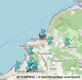 Mappa P.za Marconi, 80069 Vico Equense NA, Italia (2.39545)