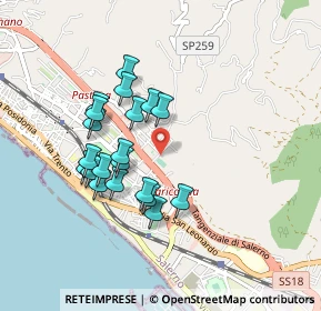 Mappa Via Quintino di Vona, 84133 Salerno SA, Italia (0.8415)