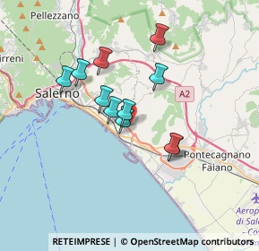 Mappa Via Quintino di Vona, 84133 Salerno SA, Italia (2.94727)