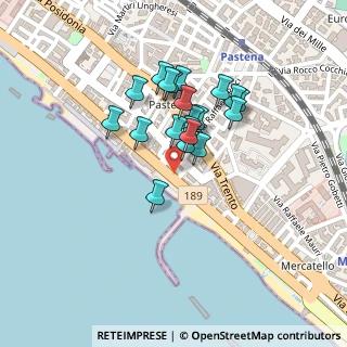 Mappa Via de Ruggero Gianvincenzo, 84129 Salerno SA, Italia (0.18)
